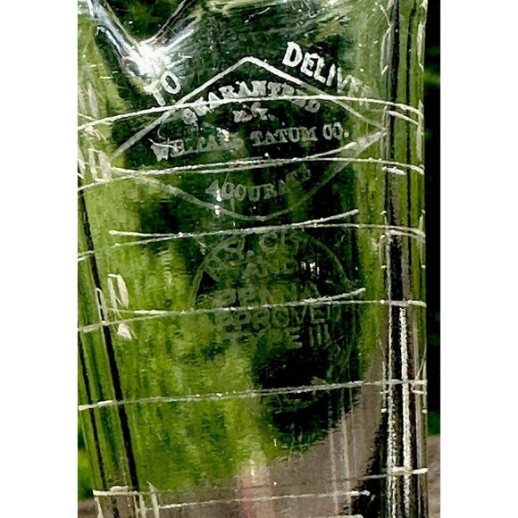 Whitall Tatum Glass Beaker SCIENCE LAB Apothecary Measure Etch Type Ill A-2 Vtg - Picture 10 of 10